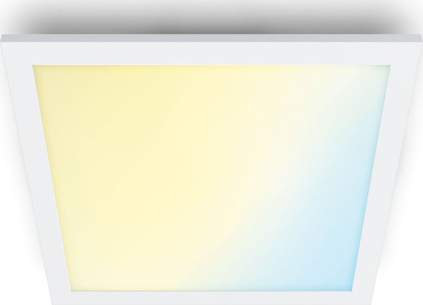 Signify WiZ Panel Φωτιστικό Οροφής LED Τετράγωνο, Tunable White, 1000lm, Λευκό