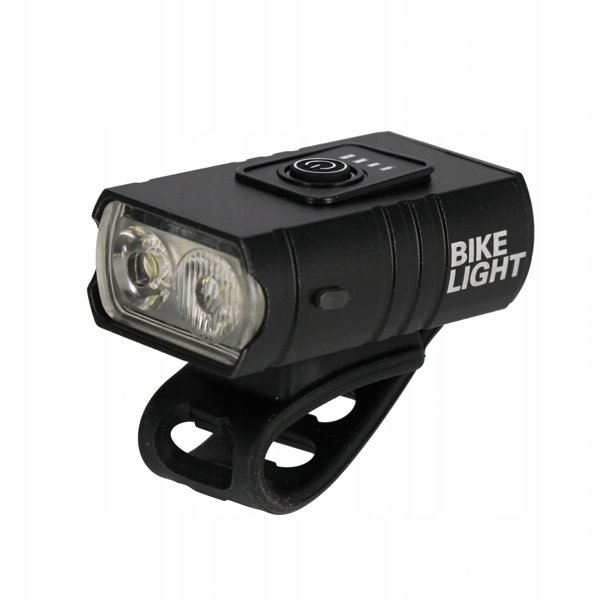 LAMPA ROWEROWA B/O USB TYL/PRZOD 5X10X5 MC WB100