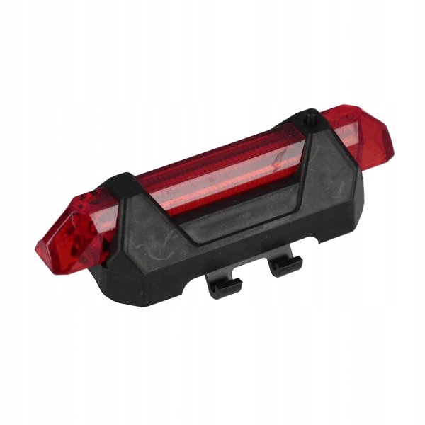 LAMPA ROWEROWA B/O USB TYL/PRZOD 5X10X5 MC WB100