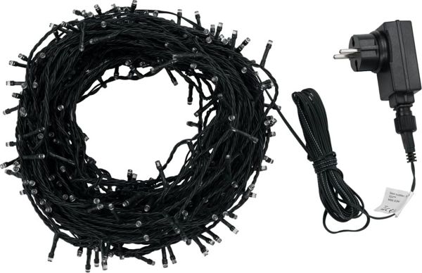 vidaXL Χριστουγεννιάτικα φωτάκια 1000 LED, ζεστό λευκό