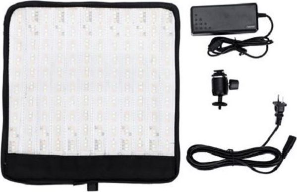 Λάμπα στούντιο λάμπα στούντιο T12 RGB led 34 x 32,5 cm μαύρη/λευκή 4 μέρη