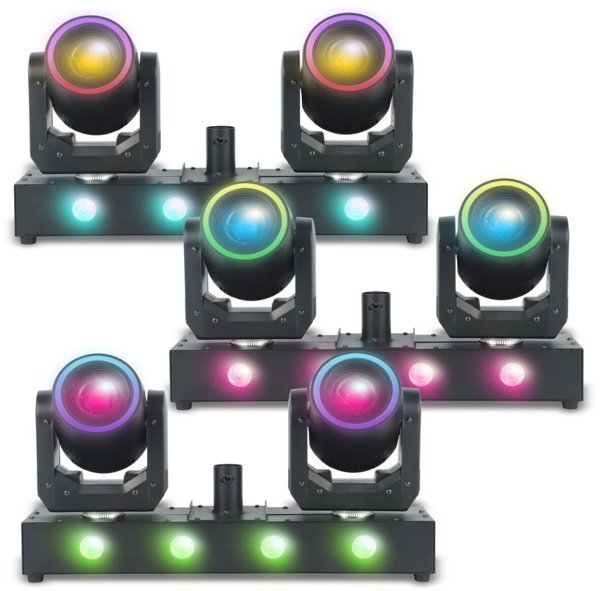 Light4me Clone 2 Φωτιστικό Εφέ LED 3in1, DMX με 2 Κινούμενες Κεφαλές