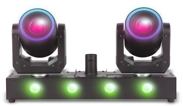Light4me Clone 2 Φωτιστικό Εφέ LED 3in1, DMX με 2 Κινούμενες Κεφαλές
