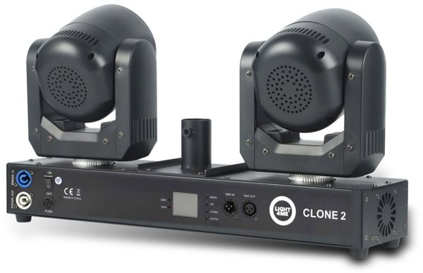 Light4me Clone 2 Φωτιστικό Εφέ LED 3in1, DMX με 2 Κινούμενες Κεφαλές