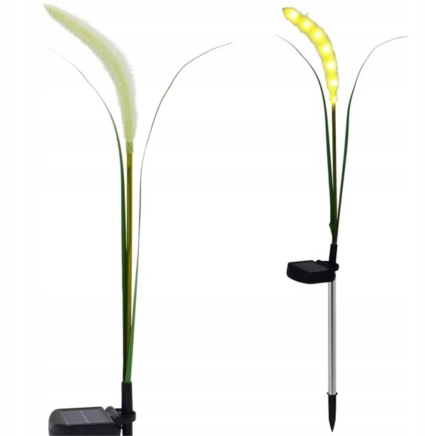 LAMPA SOLARNA TRAWA 6 LED 75CM