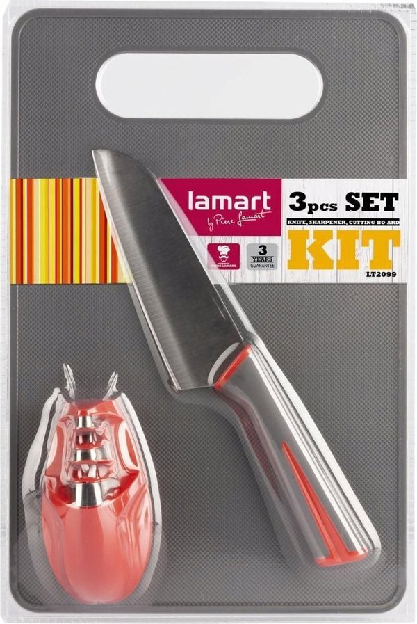 ΜΑΧΑΙΡΙ Lamart LT2099, ΑΚΟΝΙΣΤΗΡΙ, ΣΕΤ ΠΑΝΑΚΙΑΣ LAMART