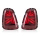 Πίσω Φώτα MINI R56 R58 R57 R59 Facelift LED Κόκκινα