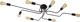 Lampa sufitowa Lucide Industrialna lampa przysufitowa do jadalni Lucide LESTER 21112/08/30