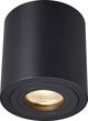 Lampa sufitowa Zumaline Lampa natynkowa walec czarna Zumaline RONDIP ACGU10-159