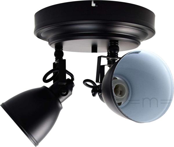 Lampa sufitowa Markslojd Plafon lampa sufitowa spot Markslojd Fjallbacka 3x40W E14 czarna 105815