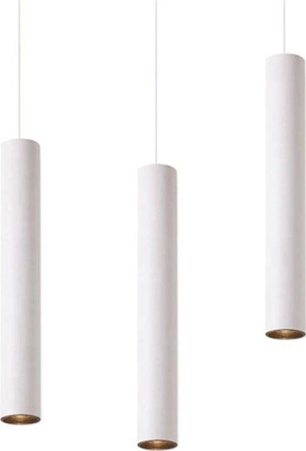 Κρεμαστό φωτιστικό Aptel ZD74J τύπου σωλήνα 230w 8W LED (Λευκό)
