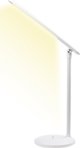 Techly I-LAMP-DSK9 Επιτραπέζιο Φωτιστικό Γραφείου LED 4W Ασύρματο, Ρυθμιζόμενο, Αναδιπλούμενο με Αφή, Λευκό