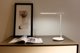 Techly I-LAMP-DSK9 Επιτραπέζιο Φωτιστικό Γραφείου LED 4W Ασύρματο, Ρυθμιζόμενο, Αναδιπλούμενο με Αφή, Λευκό
