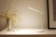 Techly I-LAMP-DSK9 Επιτραπέζιο Φωτιστικό Γραφείου LED 4W Ασύρματο, Ρυθμιζόμενο, Αναδιπλούμενο με Αφή, Λευκό