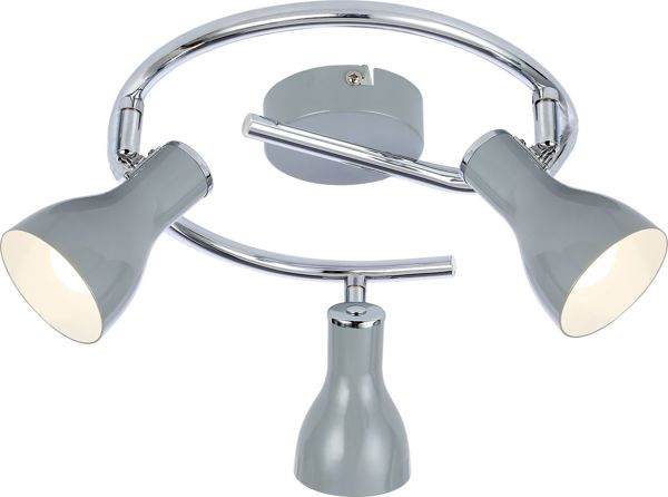 Lampa sufitowa Candellux Spot szary Candellux JULIE 98-66633