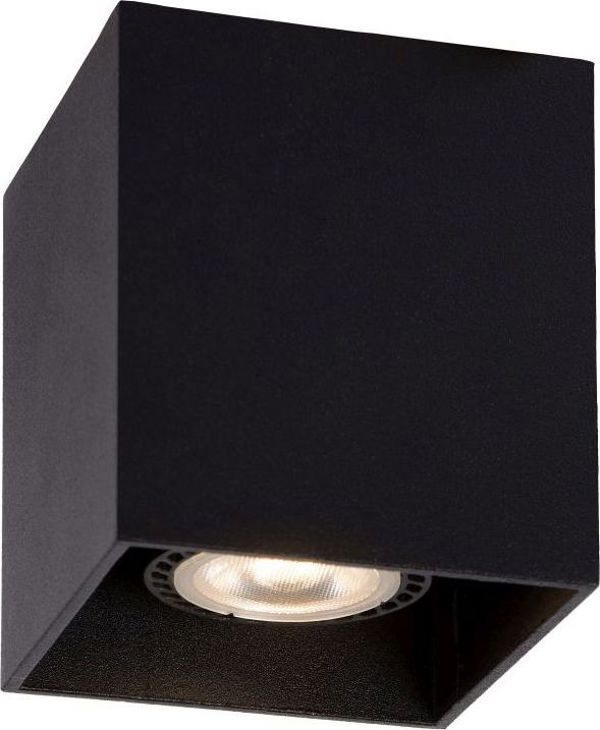 Lampa sufitowa Lucide Oprawa sufitowa kostka czarna Lucide BODI 09101/01/30