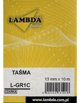 Ταινία Γραφομηχανής Lambda Μαύρη 13mm x 6m