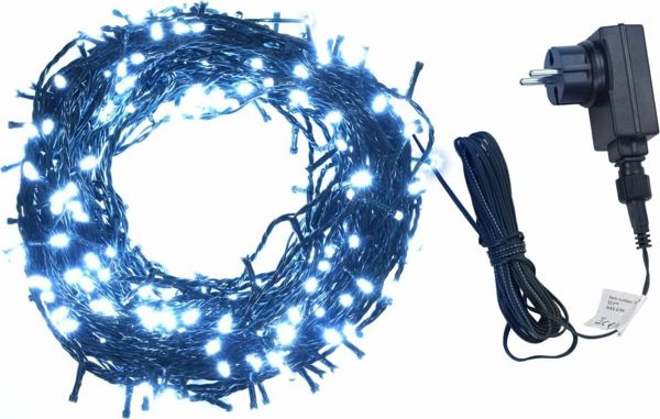 Lampki choinkowe vidaXL 400 LED niebieskie