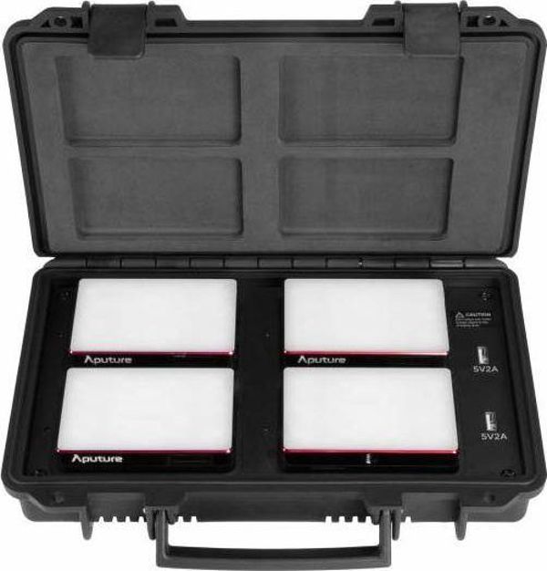 Aputure MC 4-Light Travel Kit Φωτιστικό LED RGBWW Φωτισμού Βίντεο