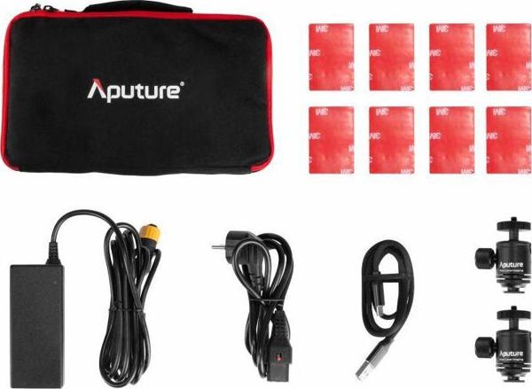 Aputure MC 4-Light Travel Kit Φωτιστικό LED RGBWW Φωτισμού Βίντεο