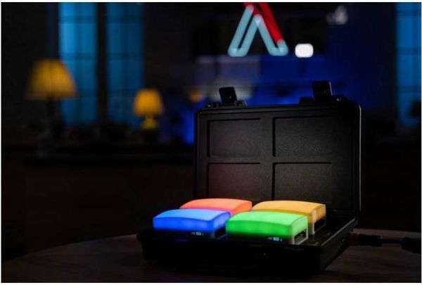Aputure MC 4-Light Travel Kit Φωτιστικό LED RGBWW Φωτισμού Βίντεο