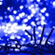 Lampki choinkowe vidaXL 2000 LED niebieskie