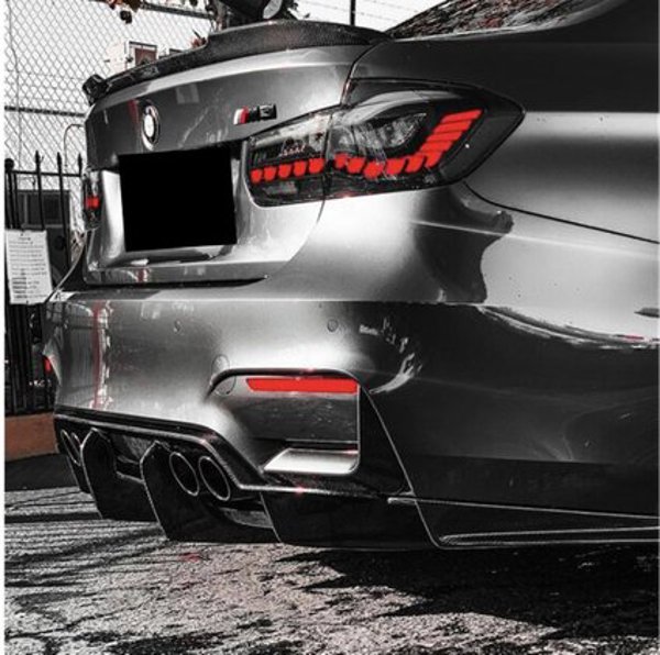Πίσω Φώτα BMW 3 F30 F80 Dynamic LED Smoke