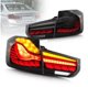 Πίσω Φώτα BMW 3 F30 F80 Dynamic LED Smoke
