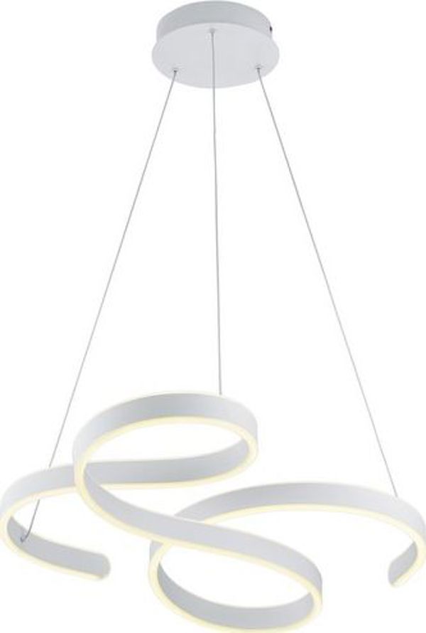 Κρεμαστό φωτιστικό Trio LED σύγχρονο λευκό (371310131)