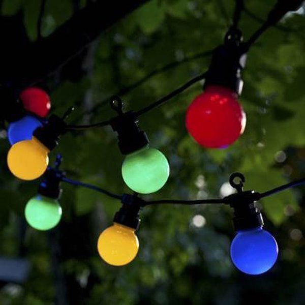Lampki choinkowe Sirius Sirius Sirius Lucas Supplementsæt - Multi/Sort - 10 LED