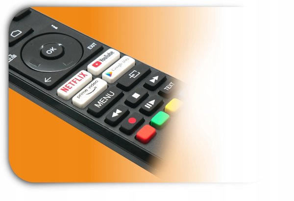 Lamex LXP43160 Toshiba / VESTEL RC43160N (CT-8563) TV Remote control Netflix / YouTube