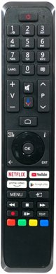 Lamex LXP43160 Toshiba / VESTEL RC43160N (CT-8563) TV Remote control Netflix / YouTube