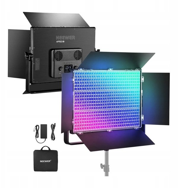 Neewer AP150C Φωτιστικό LED 150W, Επαγγελματική Λάμπα Studio για Φωτογραφία και Βίντεο