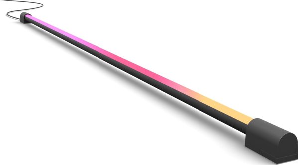 Philips Hue Play Gradient Light Tube, Έξυπνη Λάμπα για Τηλεόραση, RGB, Μαύρο Χρώμα