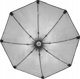 GlareOne Softbox Φωτιστικό Στούντιο Octa 60cm με Λάμπα Φθορισμού Συνεχούς Φωτισμού