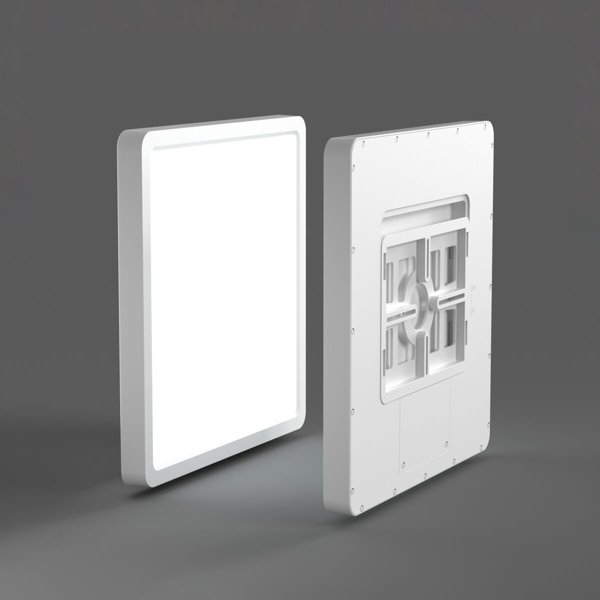 Italux Bastia Τετράγωνη LED Πλαφονιέρα 45W, 2800-6000K, Λευκό Χρώμα, PLF-83625-450S