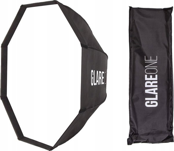 GlareOne Softbox 25x100 PRO Λάμπα Στούντιο με Πλέγμα