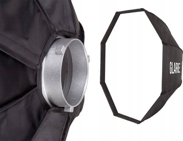 GlareOne Softbox 25x100 PRO Λάμπα Στούντιο με Πλέγμα