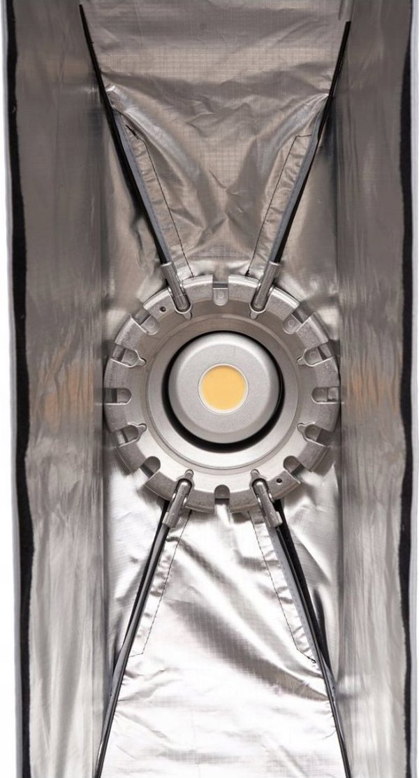 GlareOne Softbox 25x100 PRO Λάμπα Στούντιο με Πλέγμα