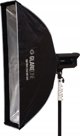 GlareOne Softbox 25x100 PRO Λάμπα Στούντιο με Πλέγμα