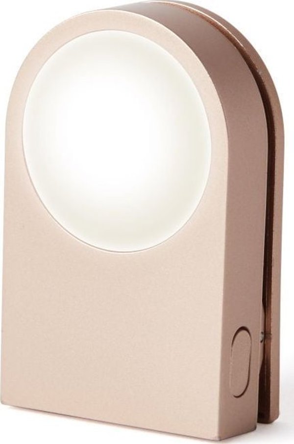Lexon Lucie Φωτιστικό Γραφείου LED Clip Χρυσό LL121D