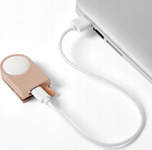 Lexon Lucie Φωτιστικό Γραφείου LED Clip Χρυσό LL121D