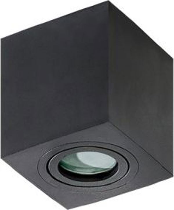 Lampa sufitowa Azzardo Oprawa sufitowa kwadratowa czarna AZzardo BRANT SQUARE IP44 AZ2878