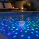 Φωτιστικό δαπέδου Lean LED για νερό πισίνας IP68, πολύχρωμα LED, 6 τρόποι