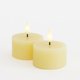 Lampa stolowa Sirius Sille Swieczki tealight 2 szt. zestaw Ø6xH3,4cm Pale Yellow