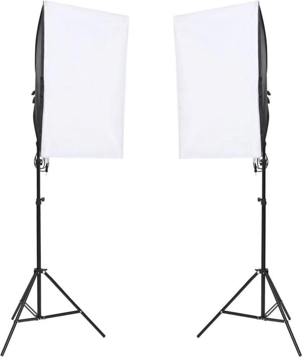 Lampa studyjna vidaXL Profesjonalne lampy studyjne, 2 szt., 40x60 cm