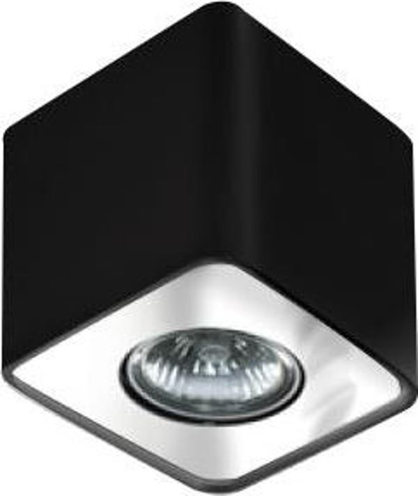 Azzardo Nino 1 AZ0736 FH31431S Οροφιαίο φωτιστικό 1x50W GU10 μαύρο/χρώμιο