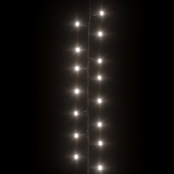 vidaXL Χριστουγεννιάτικα φωτάκια δέντρου, 3000 LED, λευκά ψυχρά