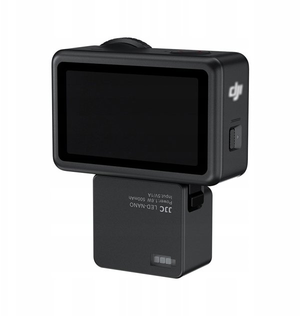 Lampa Diodowa Led Do Dj Osmo Action 6 Dji Osmo Nano Ipx5 6500k 500mah Usb-c / Led-nano