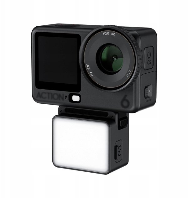 Lampa Diodowa Led Do Dj Osmo Action 6 Dji Osmo Nano Ipx5 6500k 500mah Usb-c / Led-nano